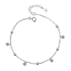 thumbnail image 2 of Tobillera Cadena Con Circones Colgantes, 2 of 6