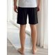 thumbnail image 3 of INSPIRE CHIC Pantalones Cortos de Pijama Cómodos de Algodón de Color Sólido para Hombres para Relajación y Sueño 30 Negro, 3 of 5