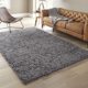 thumbnail image 5 of Alfombra Ophanie 152 cm x 122 cm Gris Peludo Suave, 5 of 6