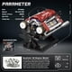thumbnail image 5 of Kit de modelo de motor V8 Tuajixz motorizado, 588 piezas, 5 of 6