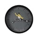 thumbnail image 5 of Reloj Redondo Colgante, Reloj Silencioso Para El Hogar, Reloj De Cocina, Reloj De Pared Kung Fu, Marco Negro, 5 of 5
