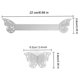 thumbnail image 5 of 100 anillos de servilletas de papel con forma de mariposa para bodas, fiestas, decoración de mesas, restaurante, anillo de papel con mariposa calado., 5 of 8