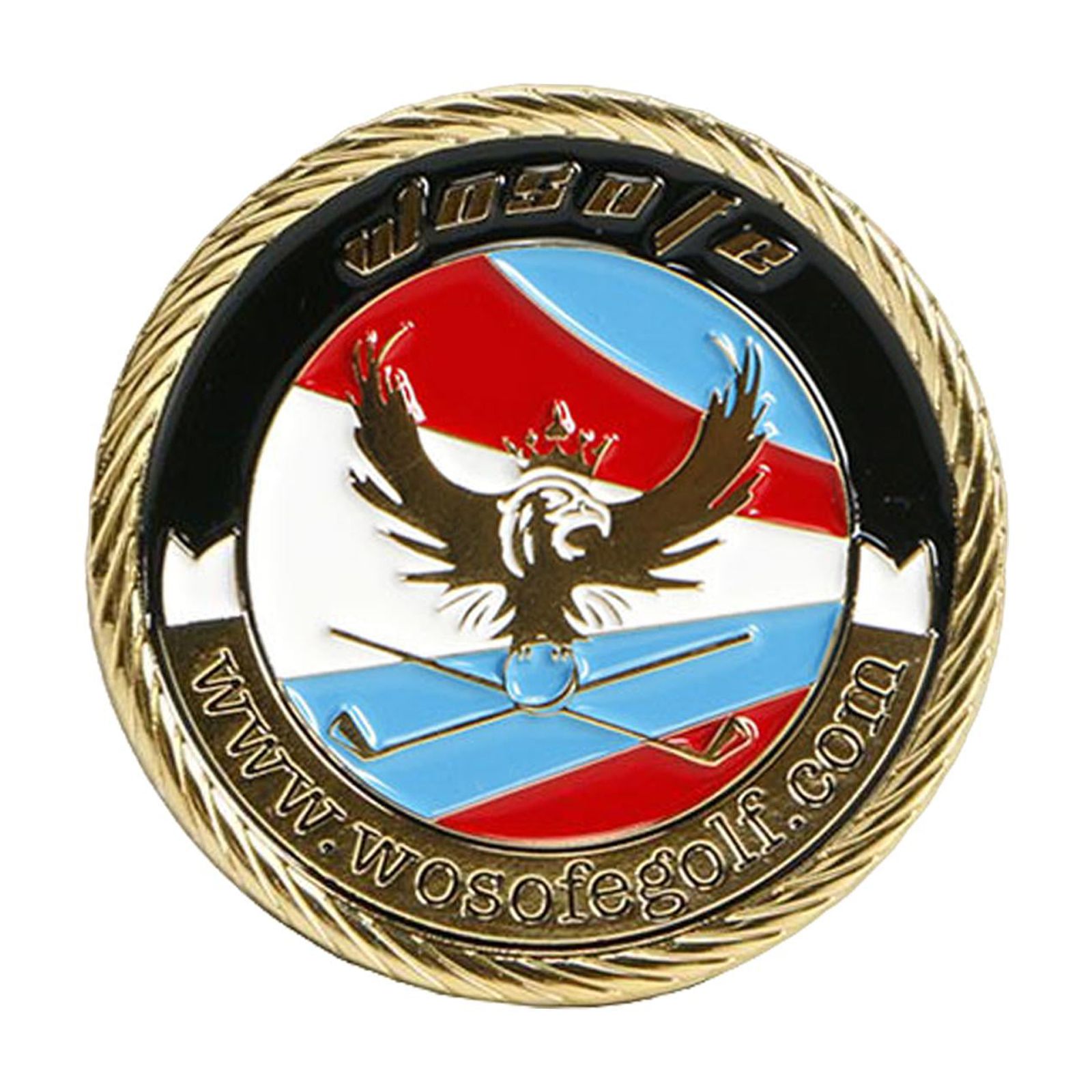 Magideal - Marcador Divertido De De Golf De La Aleación Del Cinc, Señal Magnética Del Putt De Los Hombres De Las Mujeres, Entrenamiento