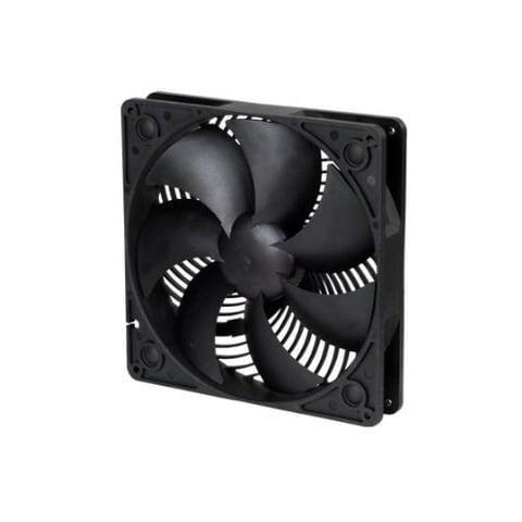 Ventilador Con Carcasa Silverstone Air Penetrator Ap181, 180 X 180 X 32 Mm, Color Negro