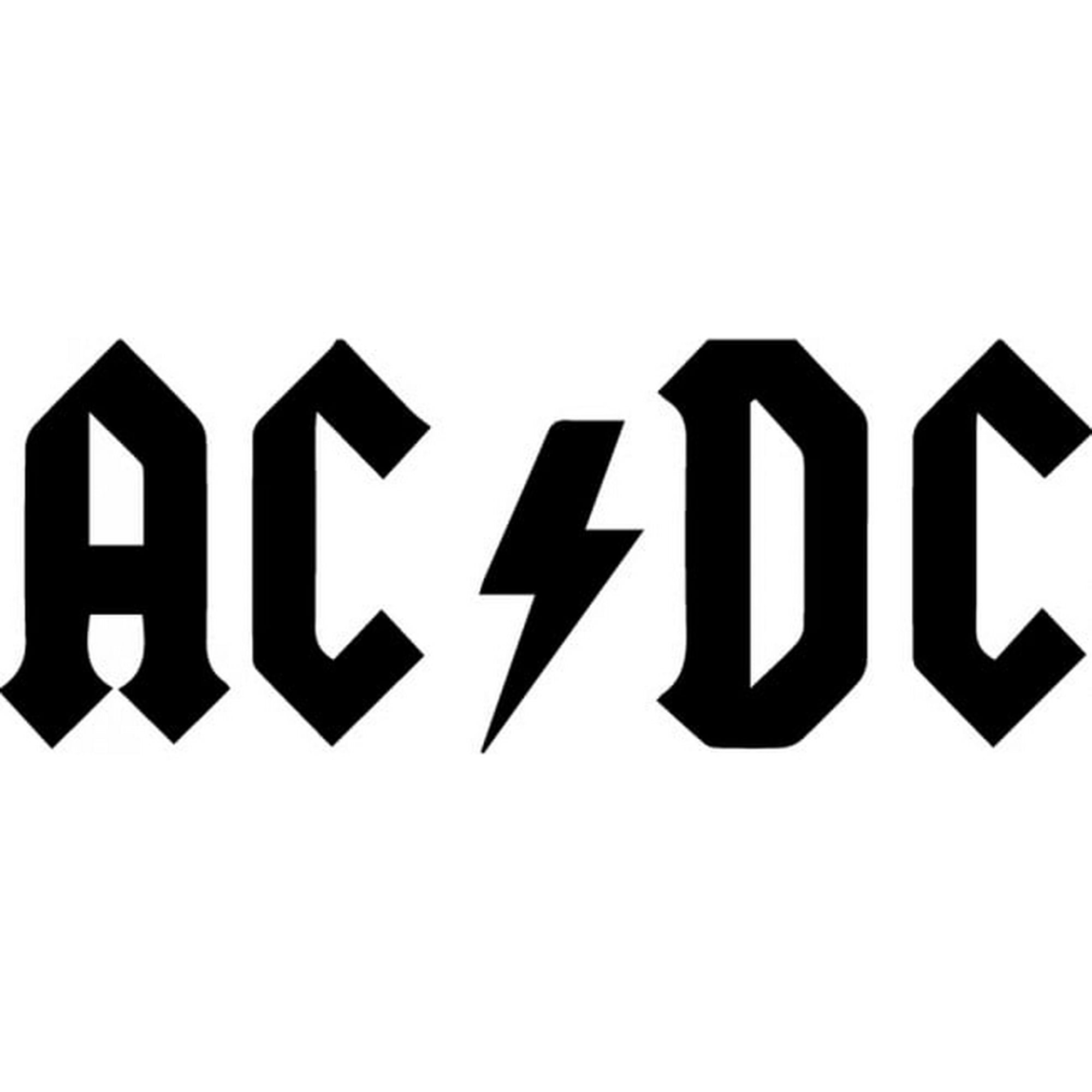 Rienda Libre Graphics - Decomural Ac-dc Band Logo Ws-33606