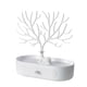 thumbnail image 1 of Joyería Ciervo Soporte De árbol Collar De Exhibición Titular De Pendiente Decoración Para El Hogar Blanco, 1 of 5