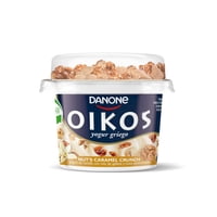 Yogurt Griego Mix Galleta Y Nuez Caramelizada Pote 142 G Oikos