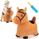 thumbnail image 1 of Hopping Horse iPlay iLearn Bouncy Pals Brown durante 18 a 36 meses, 1 of 7