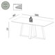 thumbnail image 4 of Juego Comedor Tm87 + 6 Sillas Castaño, 4 of 5