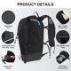 thumbnail image 4 of Mochila IX INOXTO 15L/22L Plegable Impermeable Negra, 4 of 7
