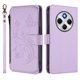 thumbnail image 2 of Funda Cartera Mariposa para [Xiaomi Redmi 14R] con Soporte y Cremallera Morado claro, 2 of 6