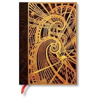 Paperblanks - Libreta New York Deco The Chanin Spiral, Midi Tapa Dura