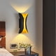 thumbnail image 3 of Lámpara Pared Moderna LED Exteriores Interiores Negra Jhn, 3 of 3