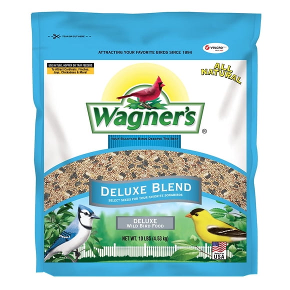Wild Bird Food Wagner's 13008 Deluxe, bolsa de 4,5 kg