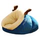 thumbnail image 4 of Cama Para Gatos Con Capucha, Cama Nido Para Dormir, Encantadora Perrera Para Perros, Para Regalo, Interior, Cachorro, L, Azul, 4 of 5