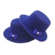 thumbnail image 4 of 2 Piezas 1:12 Casa De Muñecas Mini Sombreros De Copa Juguetes Lindos Duraderos Con Accesorios Para Lazos Azul, 4 of 5