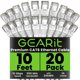 thumbnail image 1 of Cable Ethernet GearIt Cat 6, 10 pies (3 m), paquete de 20, 10 Gbps, RJ45, blanco, 1 of 9