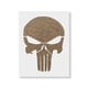 thumbnail image 1 of Plantilla de calavera Punisher de Stencil Revolution, mylar duradero, 1 of 8