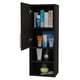 thumbnail image 5 of Mueble Auxiliar De Baño 1 Puerta Abatible con Manija 81,7 x 30 x 25,6 Cm Negro, 5 of 7
