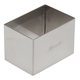 thumbnail image 1 of Molde rectangular de acero inoxidable Ateco para cocina 6,4 x 4,4 cm, 1 of 1