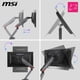 thumbnail image 5 of Soporte para doble monitor MSI MPG MT161DR Premium RGB, 5 of 7