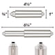 thumbnail image 2 of Soporte para rollo de papel higiénico de repuesto Qualihome Chrome, 2 of 6