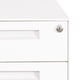 thumbnail image 4 of Cajonera Metal Blanca Con Manilla, 4 of 6
