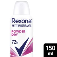 Desodorante En Aerosol Women Powder Dry 150 Ml Rexona