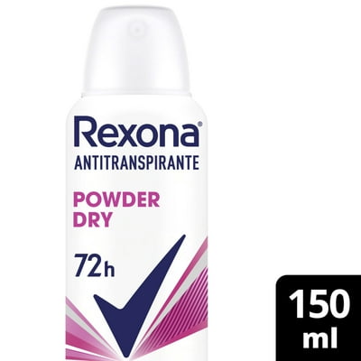 Desodorante En Aerosol Women Powder Dry 150 Ml Rexona
