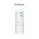 thumbnail image 3 of Calentador y ventilador Dyson Hot+Cool™ AM09 Jet Focus blanco/plateado, 3 of 3