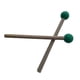thumbnail image 1 of 2 Piezas Glockenspiel Sticks Mazo De Goma Para Bateristas Practicantes, 1 of 5