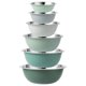 thumbnail image 1 of Juego de 6 cuencos para mezclar COOK WITH COLOR de acero inoxidable, 1 of 8