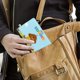 thumbnail image 5 of Hey Duggee Porta Pasaporte y Cartera de Viaje Premium de Cuero PU, Funda de Pasaporte Bloqueo RFID con Ranuras para Tarjetas de Crédito, Estuche para Libro de Pasaporte para Familia 10cm × 15cm, 5 of 6
