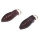 thumbnail image 1 of 2 piezas de cremallera de cuero etiquetas fijador reemplazo de tirón para billetera monedero bolsa de café, 1 of 2