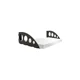 thumbnail image 3 of Soporte para repisa Matisse Negro 23 cm, 3 of 3