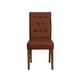 thumbnail image 1 of Silla Oviedo Pu Chocolate, 1 of 2
