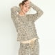 thumbnail image 2 of Pijama de Mujer Delfi Beige Estampado, 2 of 4