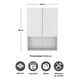 thumbnail image 2 of Estante Aereo Multiuso Smart 2 Puertas Blanco, 2 of 2