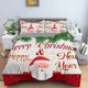 thumbnail image 5 of Christmas bedding set 3D printed Santa Claus duvet cover set King Queen single double size kids bedding set no bed sheet, 5 of 5