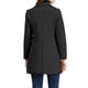 thumbnail image 5 of INSPIRE CHIC Abrigos de Invierno para Mujer Clásico Vintage de Longitud Media con Cuello Peter Pan y Abrigo de Botonadura Simple S Negro, 5 of 7