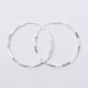 thumbnail image 1 of Aros Mujer Plata Argolla Mateada, 1 of 3