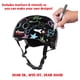 thumbnail image 3 of Casco Niao Wipeout Dry Erase Negro 49-56 cm Bicicleta Skate, 3 of 3