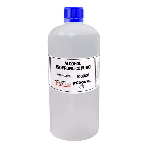 Alcohol Isopropilico 99% Puro 1 Litro 1000 ML k-Byte