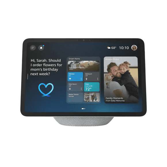 Alexa Echo Show 11 Pantalla Inteligente Full HD 11" con Audio Espacial Glaciar White