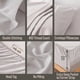 thumbnail image 3 of Juego de Sábanas Bella Coterie Luxury Queen 400TC Bambú Gris, 3 of 3