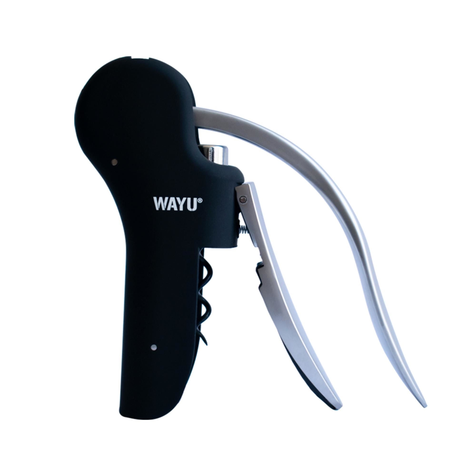Wayu - Abridor De Vino Compacto Negro