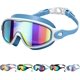 thumbnail image 1 of Gafas natación antivaho con pinza nariz tapones oídos antigoteo visión amplia protección UV, 1 of 8