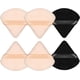 thumbnail image 1 of 6 borlas para polvos, borla triangular con correa, borla de algodón puro, borla de terciopelo para rostro para contornear, debajo de los ojos y las esquinas, herramientas de maquillaje de belleza., 1 of 7
