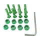 thumbnail image 5 of 8 Piezas De Repuesto Para Patineta, Juego De Tornillos Para Longboard, Accesorios, Verde, 5 of 5
