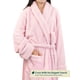 thumbnail image 3 of Bata PAVILIA Premium para mujer, felpa, suave y esponjosa, de forro polar sherpa, 3 of 6